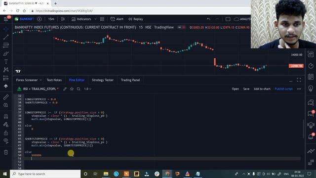 RSI AND PERCENTAGE TRAILING STOPLOSS TRADING STRATEGY | TRADINGVIEW PINESCRIPT | смотреть онлайн