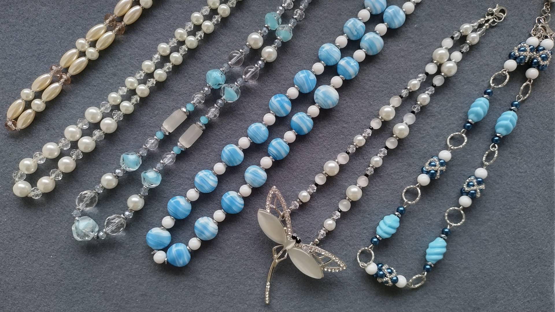 Украшения из различных материалов. Часть 2