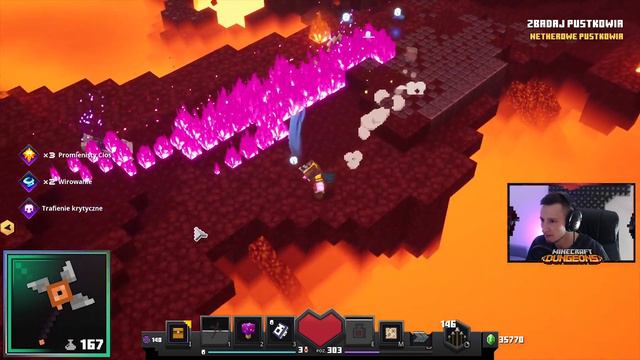 ARTEFAKTY NETHER DLC - Minecraft Dungeons (PL) Flames Of The Nether DLC смотреть онлайн