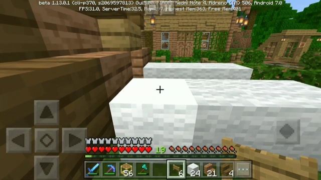 Выживание на телефоне в MineCraft Pocket Edition (1.13.0.1) #32 - ПОВОЗКА И ПАЛАТКА смотреть онлайн