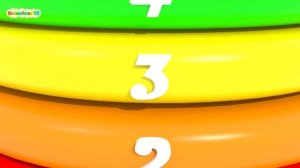 УЧИМ ЦВЕТА И ЦИФРЫ - 3d Мороженое Для Детей - Развивающий мультфильм для малышей