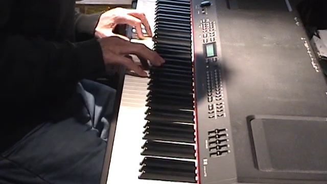 Slow Blues Piano on Yamaha P-250 by Robert Sands смотреть онлайн