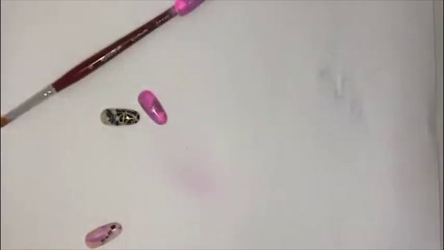 Аэрография + стемпинг ногтей смотреть онлайн