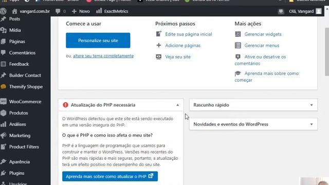 Como atualizar a versão PHP do Wordpress смотреть онлайн