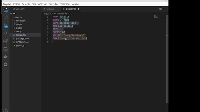 Containerizando uma Aplicação смотреть онлайн