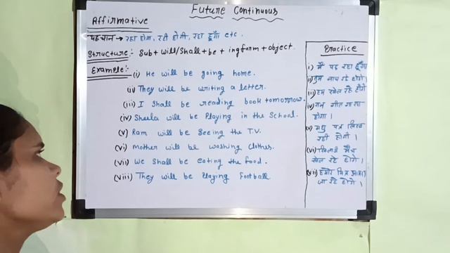 Future Continuous Tense. смотреть онлайн