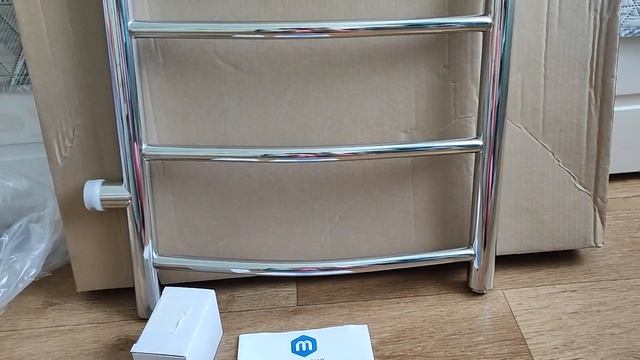 Распаковка — Полотенцесушитель водяной Маргроид Вид 4 80x40 БП смотреть онлайн