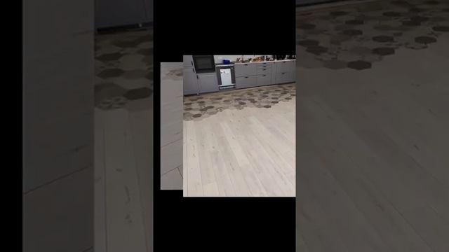 Ламинат+плитка