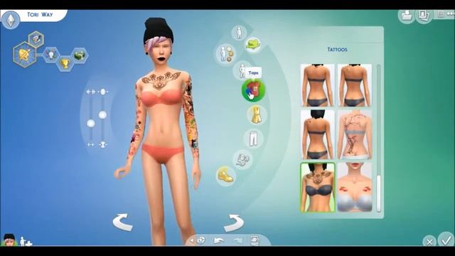 Sims 4 CAS - Emo/Goth смотреть онлайн