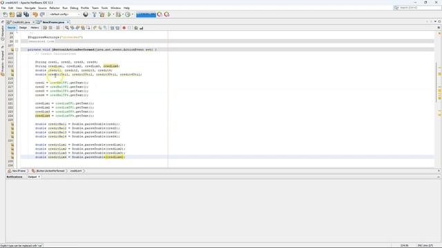 Java Credit Utilization Program смотреть онлайн
