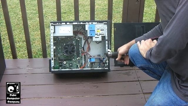 Cleaning out 10 Optiplex 390 systems смотреть онлайн