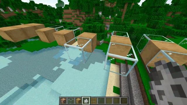 How to Make Glass Bridge Challenge from Squid Game in Minecraft Java (1.16 - 1.17) смотреть онлайн