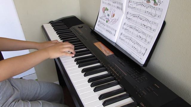 Bastien Piano Basics Level 1 Technic No. 50 A Pair of Parrots (p. 30) смотреть онлайн