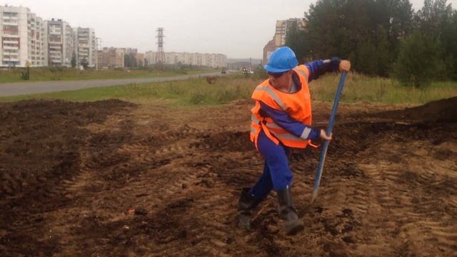 Техника владения лопатой смотреть онлайн