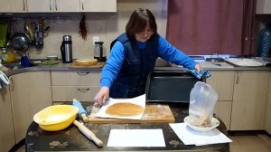 ? Торт медовый домашний ? Классический рецепт медового торта в домашних условиях