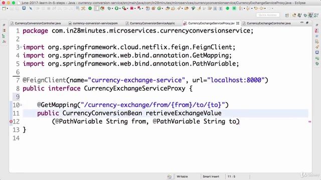 078 Step 21 Using Feign REST Client for Service Invocation смотреть онлайн