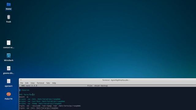 backup raspbmc with rsync and tar via script смотреть онлайн
