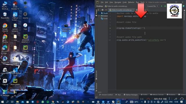 How to Convert Video to Audio in python | Let's make a Video to Audio Converter App in Python смотреть онлайн