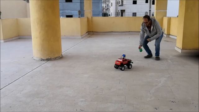 OpenCv+Python Color tracking Car control смотреть онлайн