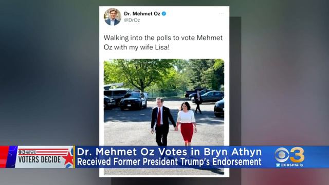 Dr. Mehmet Oz Votes In Bryn Athyn смотреть онлайн