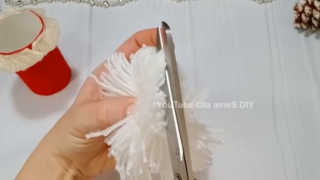 ? DIY Cute Santa Claus ? Easy Christmas Craft Ideas with Wool ?Amazing Gnome Santa Claus making Ide смотреть онлайн