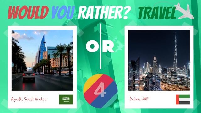 Brain Break - Would You Rather? Travel Energizer Game 2 смотреть онлайн