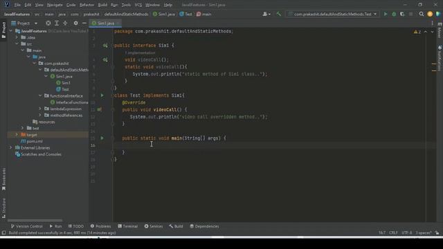 05 | static method in java 8 | Java 8 features | Java 8 Tutorials смотреть онлайн