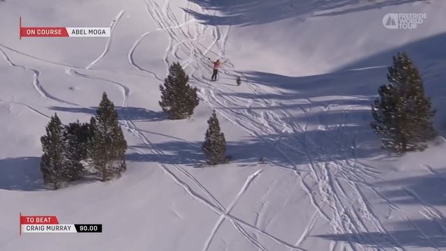 Dropping a massive cliff I Abel Moga Run Baqueira Beret смотреть онлайн