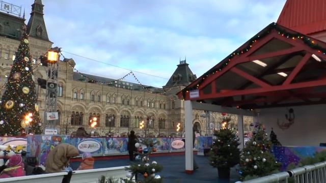 Каток и ярмарка на Красной площади 2015 смотреть онлайн