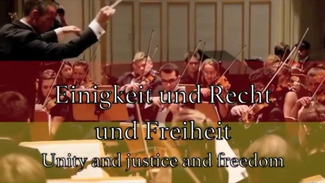 National Anthem Of Germany With Lyrics (Deutschlandlied) смотреть онлайн
