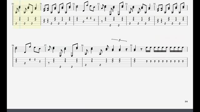 Monte Montgomery - Took Too Long || Guitar Play Along TAB смотреть онлайн