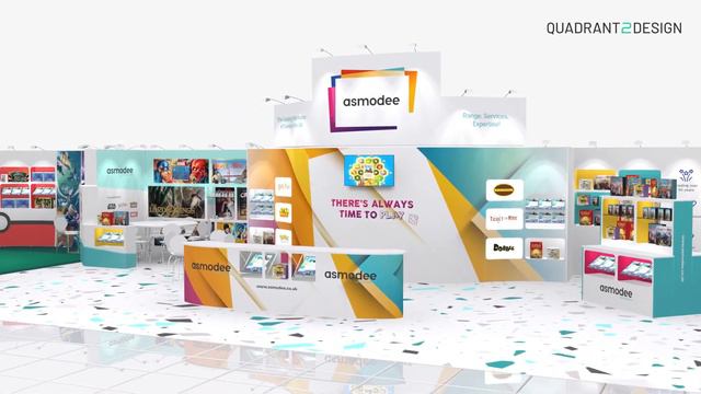 Asmodee Original 3D Render Animation | Quadrant2Design смотреть онлайн
