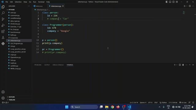 #15 Inheritance || Python Tutorial || Code Cadets смотреть онлайн