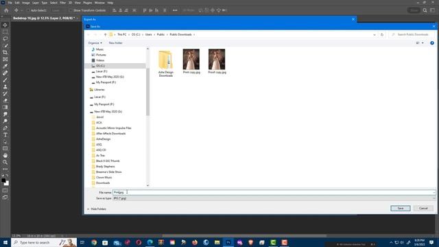 Saving Photoshop Files for Proofs and Printing Using Export As смотреть онлайн
