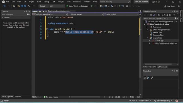 Create Your First C++ Project Using Microsoft Visual Studio 2022 смотреть онлайн