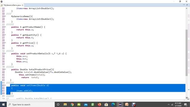 JAVA 8.3 | RAW TYPE AND EXAMPLE WITH MULTIPLE TYPES | JAVA TUTORIALS смотреть онлайн