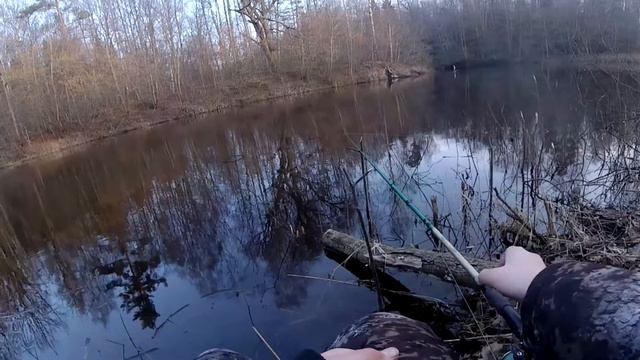 Душевная рыбалка на красивой речке!!! смотреть онлайн