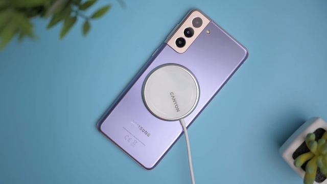 Canyon WCS100 — магнитная зарядная станция для iPhone 12 и не только! смотреть онлайн
