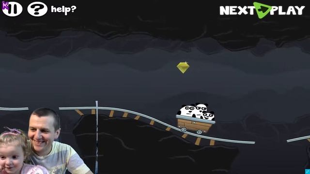 3 Панды в мире Фантазии 3 Pandas In Fantasy Мультик для детей Прохождение игры с Мисс Кирой часть 1