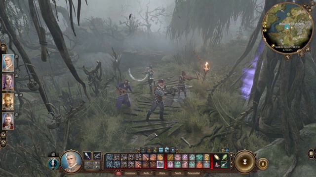 Music of Baldur's Gate 3 - 4 bards - Queen of the high seas смотреть онлайн