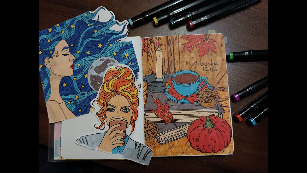 ОФОРМЛЕНИЕ блокнота с записями