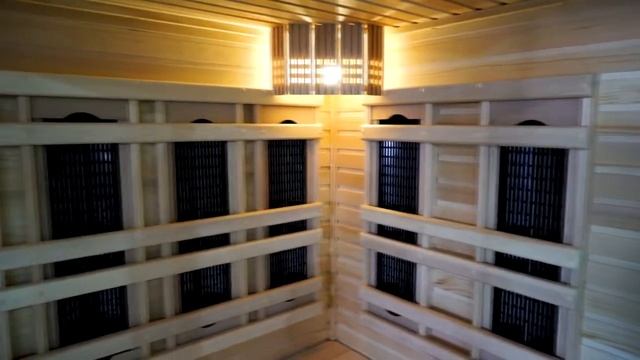Комбинированная сауна с инфракрасными излучателями и печью смотреть онлайн