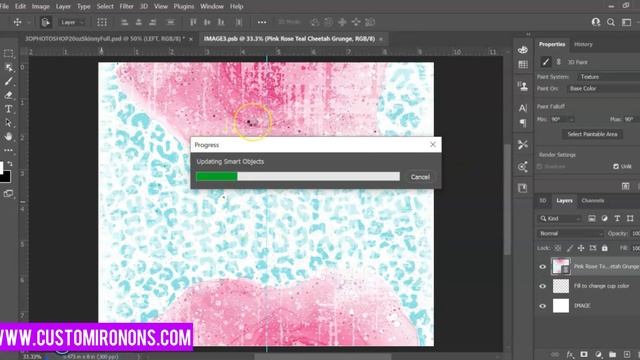 How To Create a Mockup for your Sublimation Tumblers using PhotoShop смотреть онлайн