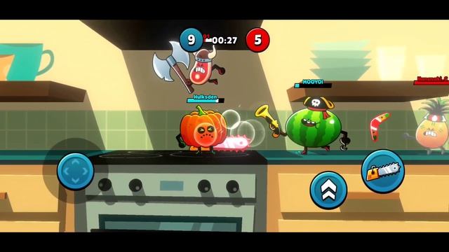 FOOD GANG - ?'JACK' best fighter | Evil Pumpkin gameplay part 7 [Android IOS] смотреть онлайн