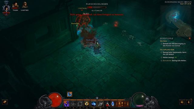 DIABLO 3 Ros #73 [BL/HD+/Ger] - Akt V: Weg nach Corvus | Torment I »MAGE« смотреть онлайн