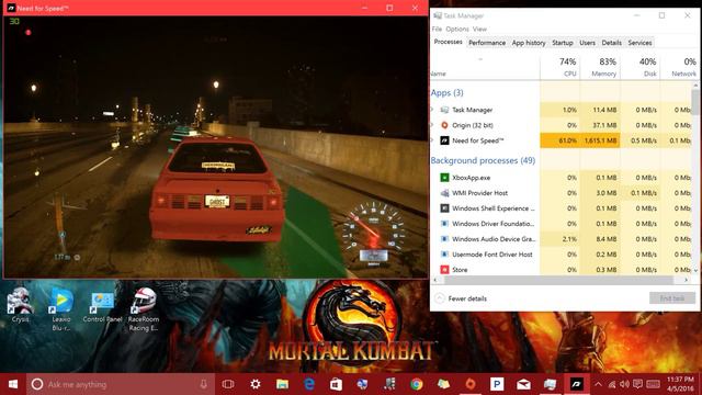 2560x1440p ULTRA need for speed 2015 g4400 & gtx960 asus 2gb strix смотреть онлайн