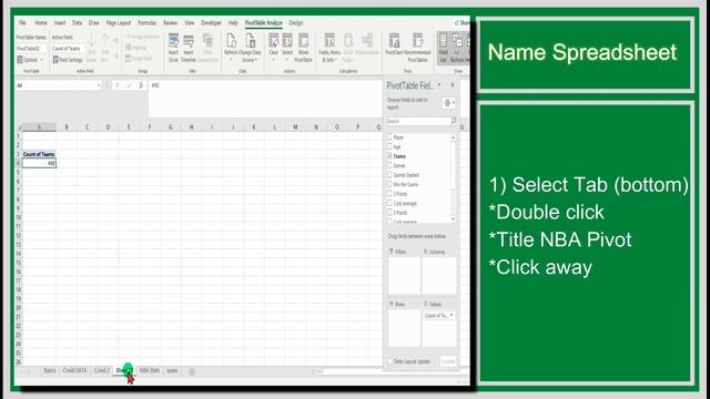 My Excel Power: Pivot Tables - Auto Update Data Source смотреть онлайн