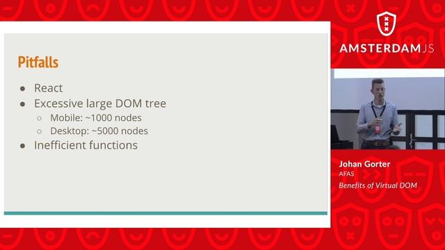 Benefits of Virtual DOM - Johan Gorter смотреть онлайн