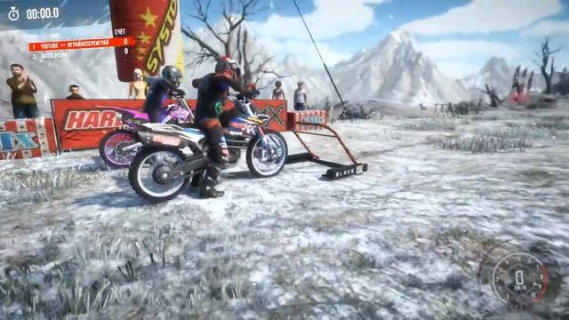 Учим Wheelie без рук и тестируем сетевой режим в MX NITRO | Летсплей симулятора мотокросса MX NITRO смотреть онлайн