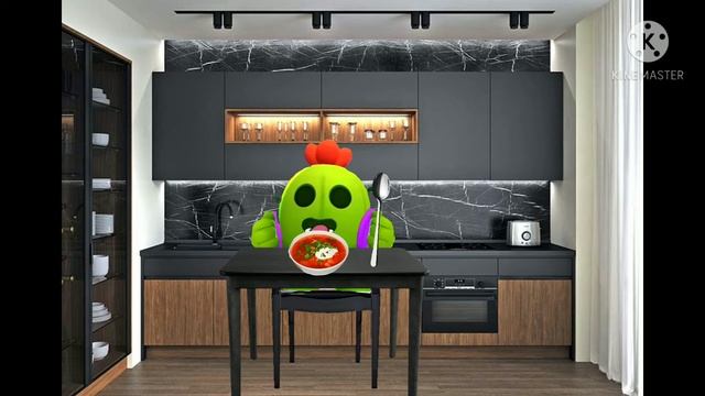 Я сижу на кухне , хаваю борщ очень вкусно с капустой . Но что то мне немножко грустно? смотреть онлайн